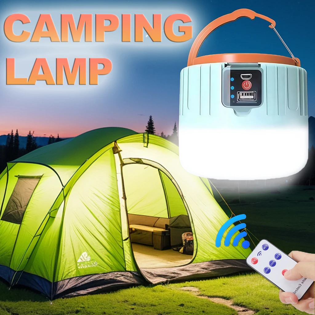 Fishing Light - 태양열 캠핑 랜턴 충전식 LED 휴대용