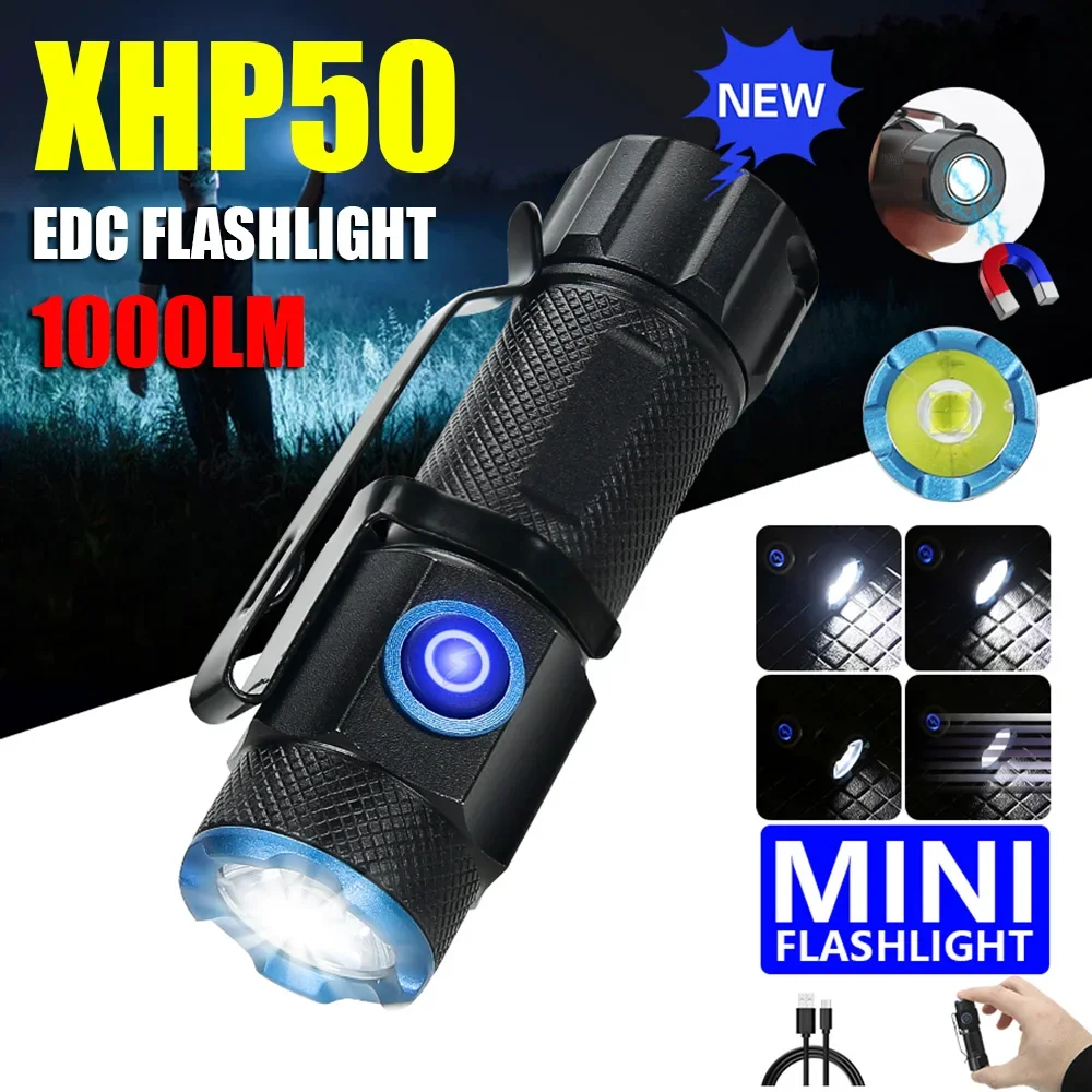 Fish Finder Battery - 20W 슈퍼 브라이트 P50 LED 손전등