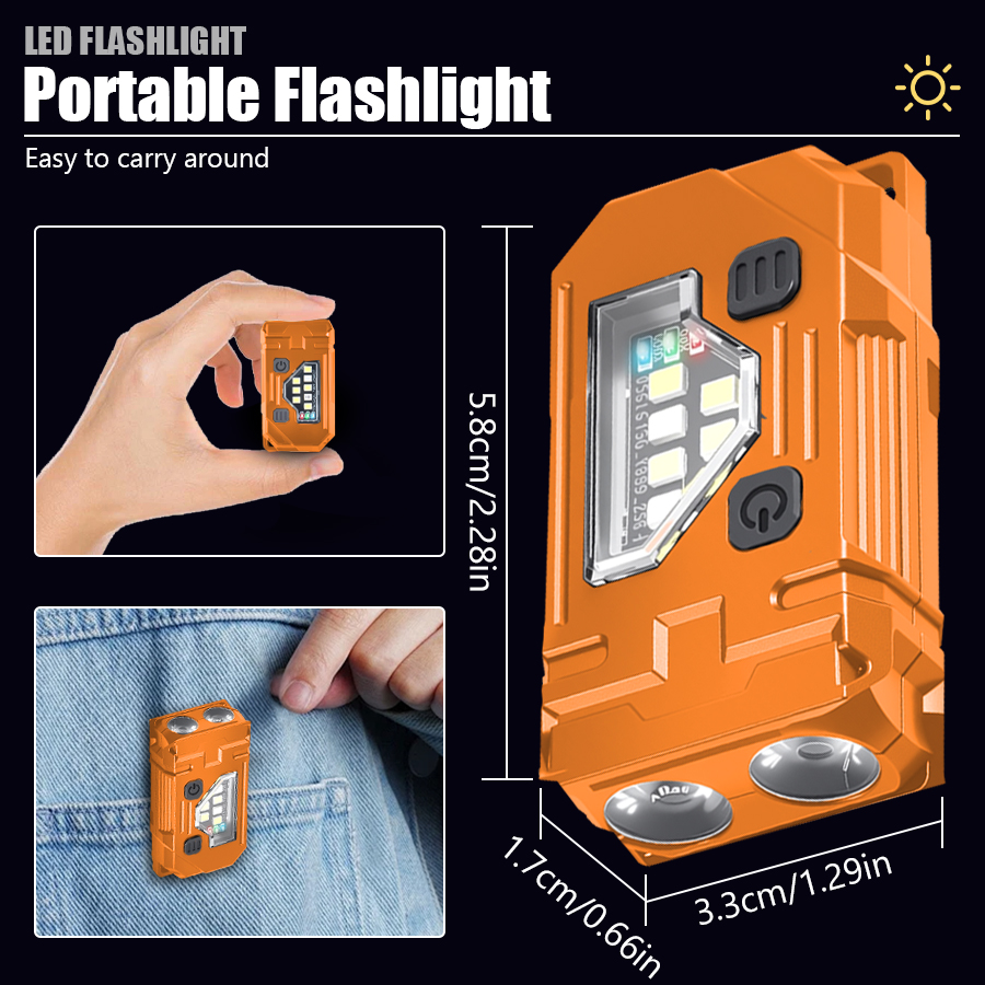 미니 키체인 EDC 손전등 충전식 마그네틱 토치 슈퍼  - Fishing Light 리뷰 및 가격