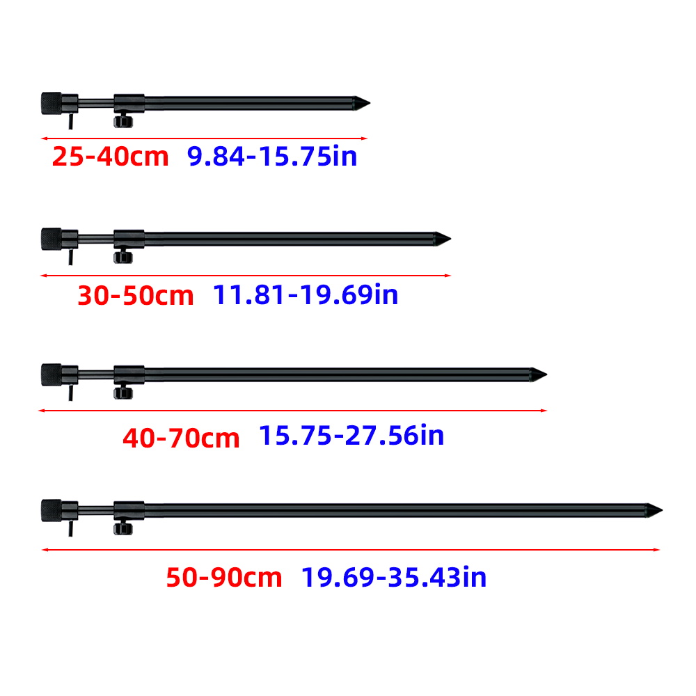 히리시 알루미늄 잉어 낚시용 뱅크 스틱 25-40cm  - Fish Alarm 리뷰 및 가격